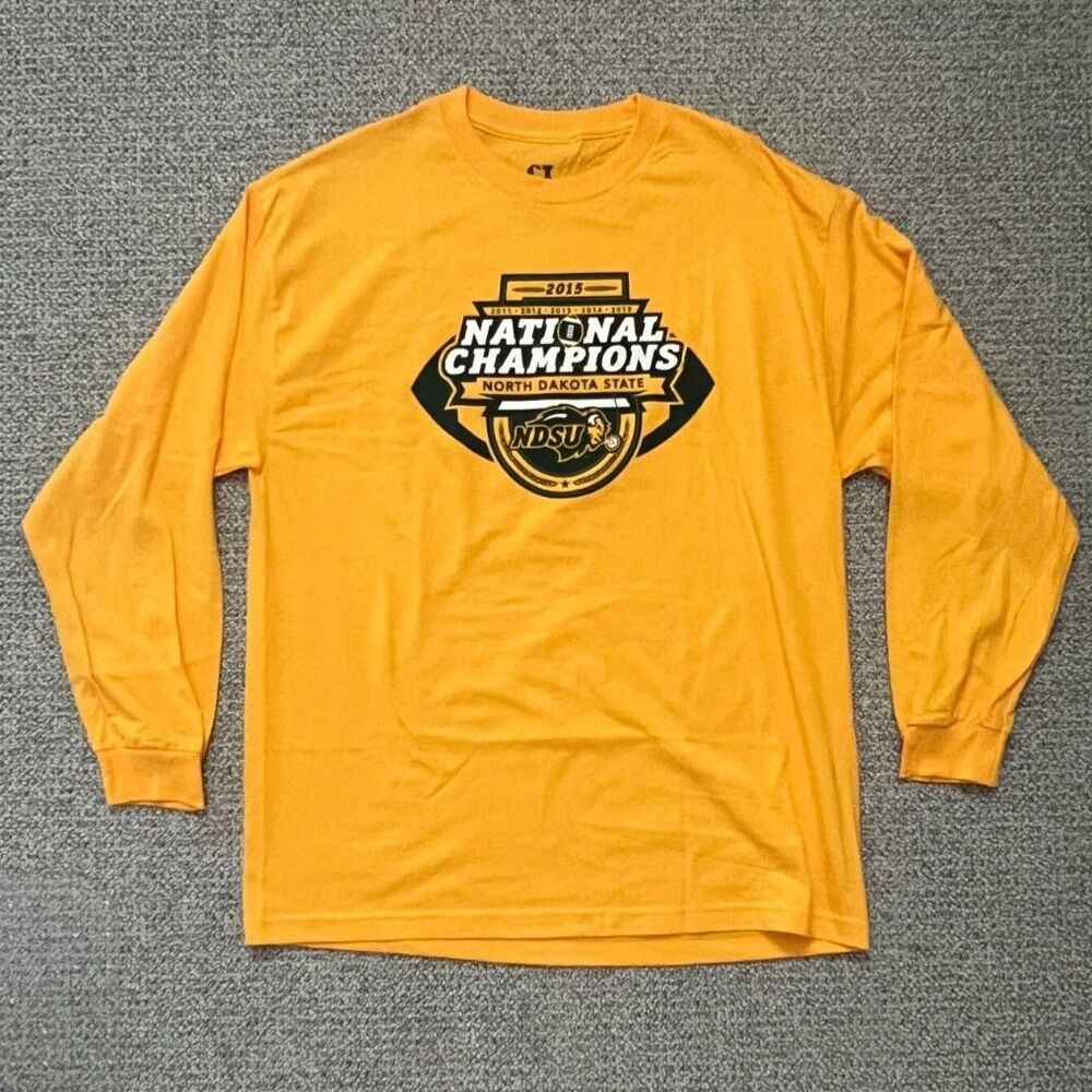 NDSU 2015 National Champions Yellow Shirt